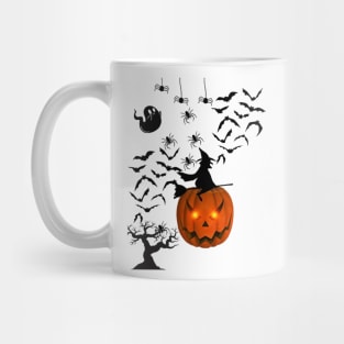 halloween bat Mug